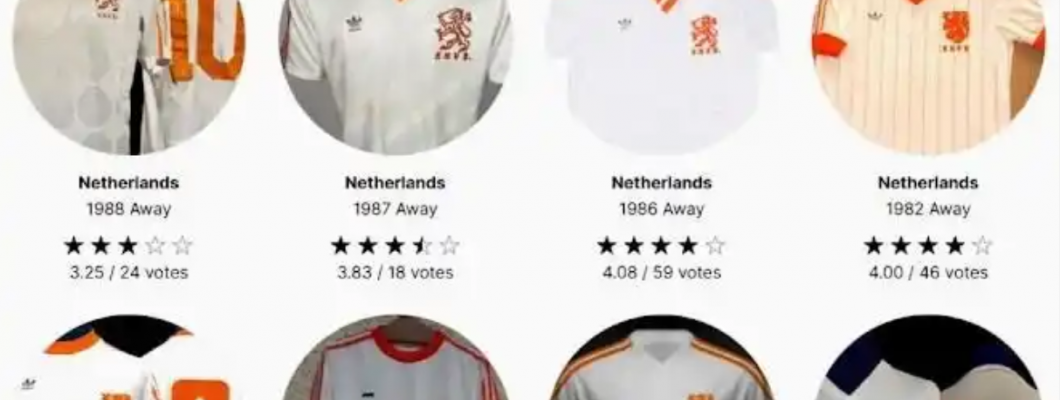 Nederlands uitvoetbalshirt voor het WK 2026 onthuld