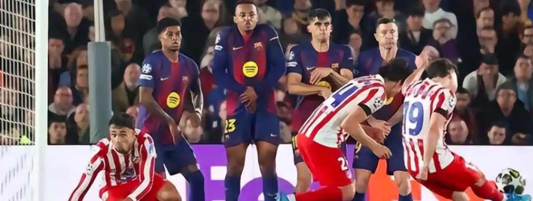 De titelverdediging van Barcelona krijgt een zware klap te verwerken