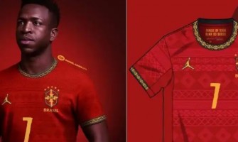 Concept Brazilië 2026 voetbalshirt