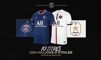 Paris Saint-Germain lanceerde officieel de verzamel voetbalshirt