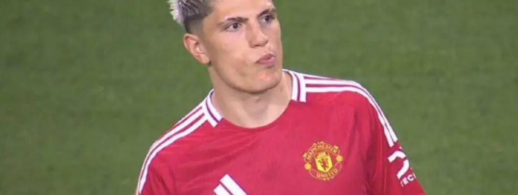 Garnacho is ontevreden over Ten Hag