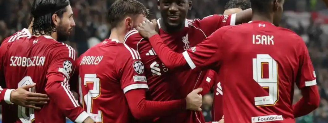 Liverpools 5-1 overwinning op Frankfurt maakt een einde aan hun verliesreeks!