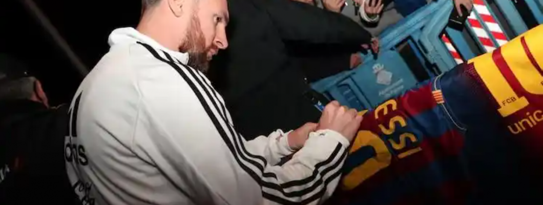 Gesigneerde Messi-memorabilia, drievoudige authenticiteitscontrole