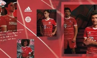 2022-23 seizoen Bayern München thuis voetbalshirt