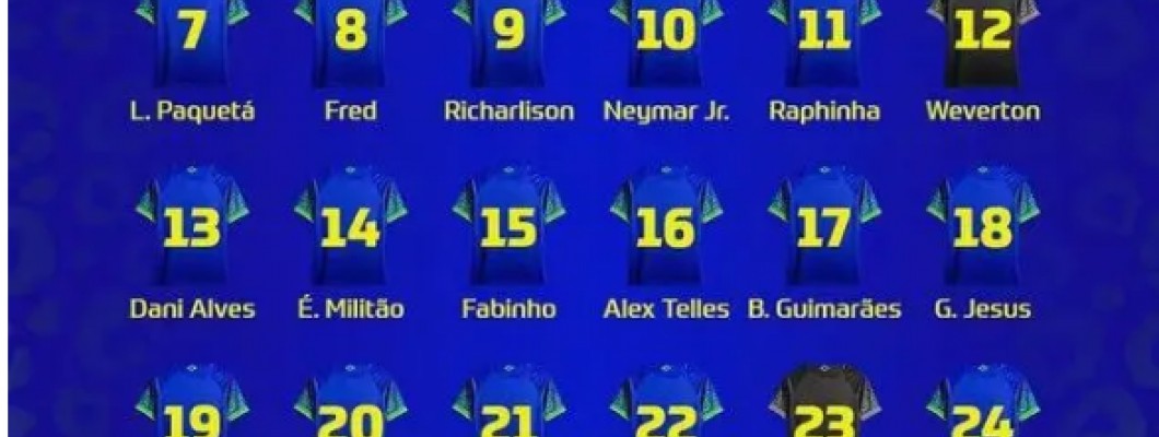 De nummer 10 van Brazilië is van Neymar