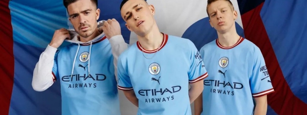 Het nieuwe seizoen voetbalshirt van Manchester City is officieel uitgebracht!