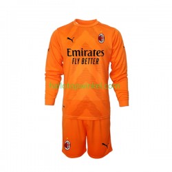 AC Milan Voetbalshirt Doelman Kleuters/Kids Derde Tenue 2022-2023 Lange Mouw