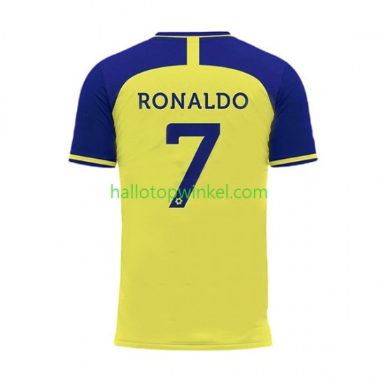 Voetbalshirt Al-Nassr Ronaldo 7 Heren Thuis Tenue 2022-2023 Korte Mouw