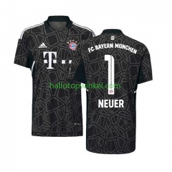 FC Bayern München Voetbalshirt Manuel Neuer 1 Doelman Heren Uit Tenue 2022-2023 Korte Mouw