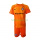 Inter Milan Voetbalshirt Doelman Kleuters/Kids Vierde Tenue 2022-2023 Korte Mouw
