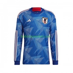 Japan Voetbalshirt Heren Thuis Tenue WK 2022 Lange Mouw