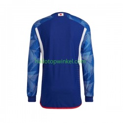 Japan Voetbalshirt Heren Thuis Tenue WK 2022 Lange Mouw