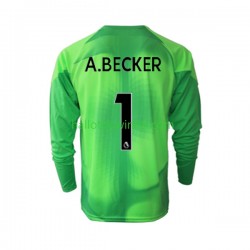 Liverpool Voetbalshirt A.Becker 1 Doelman Heren Derde Tenue 2022-2023 Lange Mouw
