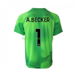 Liverpool Voetbalshirt A.Becker 1 Doelman Heren Derde Tenue 2022-2023 Korte Mouw