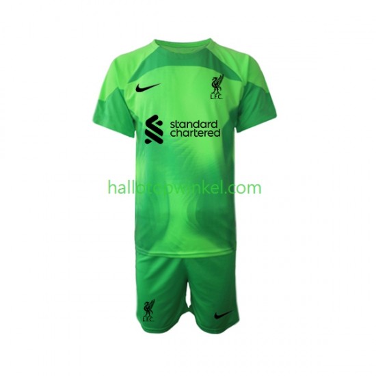 Liverpool Voetbalshirt Doelman Kleuters/Kids Derde Tenue 2022-2023 Korte Mouw