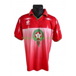 Marokko Voetbalshirt Retro Heren Thuis Tenue 1994 Korte Mouw