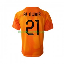 Saoedi-Arabië Voetbalshirt Mohammed Al-Owais 21 Doelman Heren Uit Tenue WK 2022 Korte Mouw