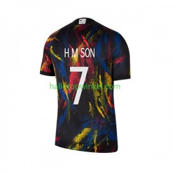 Zuid-Korea Voetbalshirt Son Heung-min 7 Heren Uit Tenue WK 2022 Korte Mouw