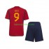 Spanje Voetbalshirt Gavi 9 Kleuters/Kids Thuis Tenue WK 2022 Korte Mouw