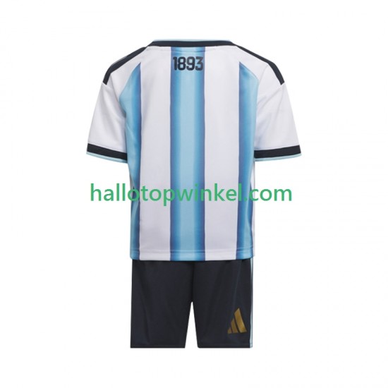 Argentinië Voetbalshirt Kleuters/Kids Thuis Tenue WK 2026 Korte Mouw