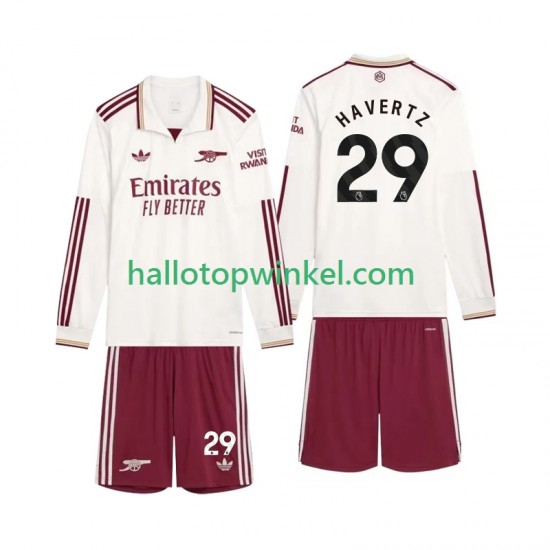 Arsenal Voetbalshirt Havertz 29 Kleuters/Kids Derde Tenue 2025-2026 Lange Mouw