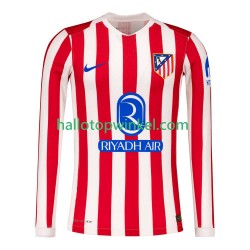Atlético Madrid Voetbalshirt Heren Thuis Tenue 2025-2026 Lange Mouw