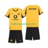 Borussia Dortmund Voetbalshirt Cup Kleuters/Kids Thuis Tenue 2025-2026 Korte Mouw