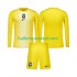 Frankrijk Voetbalshirt Doelman Kleuters/Kids Thuis Tenue 2025 Lange Mouw