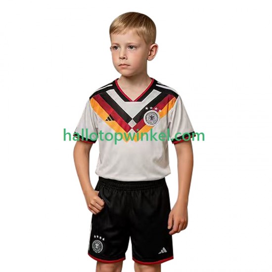 Duitsland Voetbalshirt Kleuters/Kids Thuis Tenue WK 2026 Korte Mouw