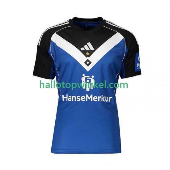 Hamburger SV Voetbalshirt Heren Uit Tenue 2025-2026 Korte Mouw
