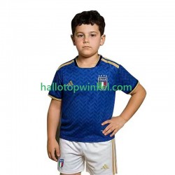 Italië Voetbalshirt Kleuters/Kids Thuis Tenue WK 2026 Korte Mouw