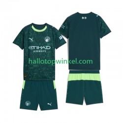 Manchester City Voetbalshirt Kleuters/Kids Vierde Tenue 2025-2026 Korte Mouw