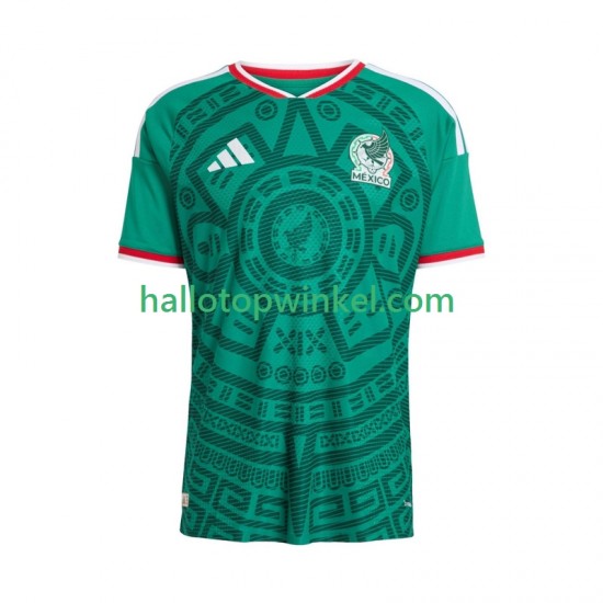 Mexico Voetbalshirt Heren Thuis Tenue WK 2026 Korte Mouw