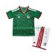 Mexico Voetbalshirt Kleuters/Kids Thuis Tenue WK 2026 Korte Mouw