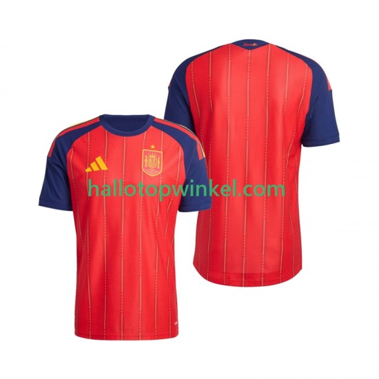 Spanje Voetbalshirt Heren Thuis Tenue WK 2026 Korte Mouw