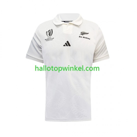 Rugby ALL BLACKS Heren Uit Tenue RWC 2023 Korte Mouw