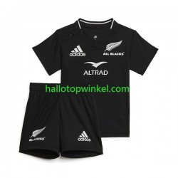 Rugby ALL BLACKS Kleuters/Kids Thuis Tenue 2023 Korte Mouw