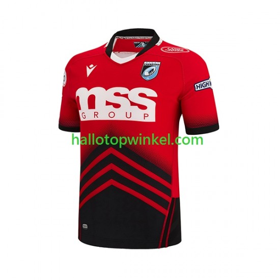Rugby Cardiff Blues Heren Uit Tenue 2023 Korte Mouw