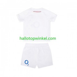Engeland Rugby Kleuters/Kids Thuis Tenue 2024 Korte Mouw