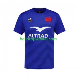 Frankrijk Rugby Heren Thuis Tenue 2023 Korte Mouw