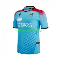 Rugby Glasgow Warriors Heren Uit Tenue 2023 Korte Mouw