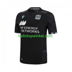 Rugby Glasgow Warriors Heren Thuis Tenue 2023 Korte Mouw