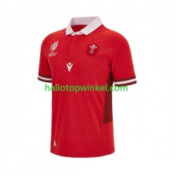 Wales Rugby Heren Thuis Tenue RWC 2023 Korte Mouw