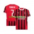 AC Milan Voetbalshirt UCL Font MORATA 7 Heren Thuis Tenue 2024-2025 Korte Mouw