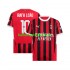 AC Milan Voetbalshirt UCL Font RAFA LEAO 10 Heren Thuis Tenue 2024-2025 Korte Mouw