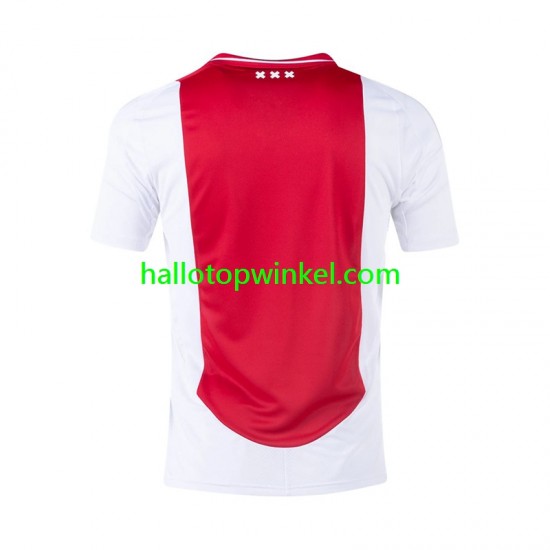 AFC Ajax Voetbalshirt Heren Thuis Tenue 2024-2025 Korte Mouw