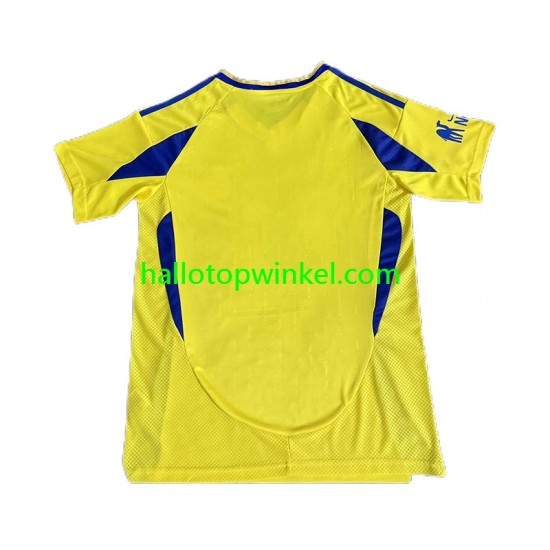 Voetbalshirt Al Nassr Heren Thuis Tenue 2024-2025 Korte Mouw