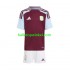 Aston Villa Voetbalshirt Kleuters/Kids Thuis Tenue 2024-2025 Korte Mouw