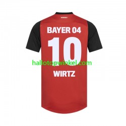 Bayer 04 Leverkusen Voetbalshirt Florian Wirtz 10 Heren Thuis Tenue 2024-2025 Korte Mouw