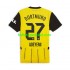 Borussia Dortmund Voetbalshirt Karim Adeyemi 27 Heren Thuis Tenue 2024-2025 Korte Mouw